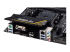 ASUS TUF GAMING A520M-PLUS II - Close up