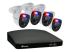 Swann Enforcer SWDVK-856804RL 4 Camera 8 Channel 4K Ultra HD DVR Security System - Left-angle