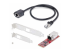 StarTech.com 1-Port 2.5GbE M.2 Network Card, Multi-Gigabit Speeds (2.5G/1G/100M/10M) - Right-angle