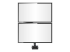 Startech Desk Mount Dual Monitor Arm, Full Motion Monitor Mount for 2x VESA Displays up to 32" (up to 17lb/8kg), Ergonomic Vertical Stackable Arms, Articulating, Height Adjustable - Front