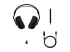 Logitech G G522 - Headset - Front