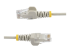 Startech 50cm Slim LSZH CAT6 Ethernet Cable, 10 Gigabit Snagless RJ45 100W PoE Patch Cord, CAT 6 10GbE UTP Network Cable w/Strain Relief, Grey, ETL, Low Smoke Zero Halogen - Multi-angle