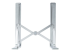 StarTech.com Foldable Laptop Riser Stand, Portable Height Adjustable Ergonomic Laptop Stand, Ventilated Aluminum Frame Supports 22lb (10Kg), Tilt/Raised/Angled Laptop/Tablet Stand, Collapsible Design - Front