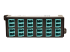 Eaton Tripp Lite Series 10GbE High Density Pass-Through Cassette 12 LC Duplex Connection - Back