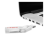 Lindy USB Port Blocker - Back
