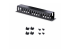 Startech Horizontal 2U Server Rack Cable Management Finger Duct w/ Cover - Right-angle