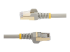 Startech 20ft CAT6A Ethernet Cable, 10 Gigabit Shielded Snagless RJ45 100W PoE Patch Cord, CAT 6A 10GbE STP Network Cable w/Strain Relief, Gray, UL Certified Wiring/TIA - Multi-angle