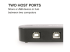 Plugable - USB peripheral sharing switch - Close up