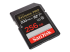 SanDisk Extreme Pro - flash memory card - Left-angle