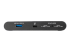 StarTech.com USB C Dock, 4K Dual Monitor HDMI Display, Mini Laptop Docking Station, 100W Power Delivery Passthrough, GbE, 2-Port USB-A Hub, USB Type-C Multiport Adapter,3.3' Cable, Dual 4K - Back