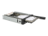 Startech 2 Drive 2.5in Trayless Hot Swap SATA Mobile Rack Backplane - Left-angle