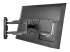 StarTech.com Full Motion TV Wall Mount, 32-55 inch (77lb/35kg) VESA Displays, Low Profile Universal Flat Screen TV Wall Mount, Heavy Duty Adjustable Tilt/Swivel Articulating Arm Bracket - Left side