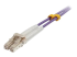 C2G 1m LC/LC OM4 LSZH Fibre Patch - Right-angle