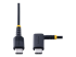 StarTech 6ft (2m) USB C Charging Cable Right Angle, 60W PD 3A, Heavy Duty Fast Charge USB-C Cable, USB 2.0 Type-C, Durable and Rugged Aramid Fiber, S20/iPad/Pixel - Front