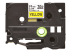 Brother TZe-FX651 - Black on yellow - Front