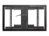 StarTech.com TV Wall Mount for up to 80 inch (110lb) VESA Mount Displays, Low Profile Full Motion Universal TV Wall Mount Bracket, Heavy Duty Adjustable Tilt/Swivel Articulating Arm - Front