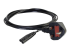 C2G Non-Polarised Power Cord - Front