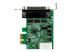 StarTech.com 4-port PCI Express RS232 Serial Adapter Card, PCIe RS232 Serial Host Controller Card, PCIe to Serial DB9, 16950 UART, Low Profile Desktop Expansion Card, Windows, macOS, Linux - Front