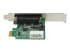 StarTech.com 4-port PCI Express RS232 Serial Adapter Card, PCIe RS232 Serial Host Controller Card, PCIe to Serial DB9 Card, 16950 UART, Desktop Expansion Card, Windows, macOS, Linux - Right side