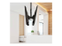 StarTech.com Dual TV Ceiling Mount, Back-to-Back Heavy Duty Hanging Dual Screen Mount with Adjustable Telescopic 3.5' to 5' Pole, Tilt/Swivel/Rotate, VESA Bracket for 32?-75" Displays - Close up