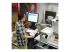 Ergotron StyleView Sit-Stand Combo Extender - Right-angle