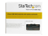 StarTech.com 4 Port Black USB KVM Switch Kit with Cables and Audio - Front