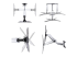 StarTech.com VESA TV Wall Mount, TV Mounting Bracket For 23"-55" Displays, Adjustable Full Motion TV Wall Mount Supports 66lb (30kg), Extendable/Tilting/Swivel Monitor Wall Mount - Multi-angle