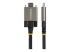 StarTech 20" 50cm Side Screw Locking USB C Cable 10Gbps, USB 3.1/3.2 Gen 2 Type-C Cable, 100W (5A) Power Delivery Charging, DP Alt Mode, Dual Screw Lock, USB-C to C Cord, Charge/Sync - Front