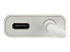 StarTech.com USB C to HDMI 2.0 Adapter with Power Delivery, 4K 60Hz USB Type-C to HDMI Display/Monitor Video Converter, 60W PD Pass-Through Charging Port, Thunderbolt 3 Compatible, White - Right side