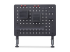 Startech Clamp-On Pegboard with Accessories, 16.5 x 12.5in (42 x 32cm), Steel Pegboard, Desktop Storage Organizer, Desk Mount Peg Board, Black - Front