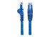 StarTech.com 3m LSZH CAT6 Ethernet Cable, 10 Gigabit Snagless RJ45 100W PoE Network Patch Cord with Strain Relief, CAT 6 10GbE UTP, Blue, Individually Tested/ETL, Low Smoke Zero Halogen - Multi-angle