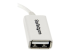StarTech.com 5in White Micro USB to USB OTG Host Adapter M/F - Close up