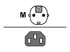 Fujitsu - Power cable - Front