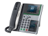 Poly Edge E450 - VoIP phone with caller ID/call waiting - Right-angle
