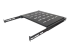 Intellinet 19" Sliding Shelf, 1U, For 600 to 800mm Depth Cabinets & Racks, shelf depth 350mm, Black - Right-angle