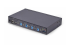 StarTech.com 4-Port KM Switch with Mouse Roaming, USB Switch for Keyboard/Mouse, 3.5mm and USB Audio, Peripheral Sharing for 4 Computers, USB 3.0 Switcher, TAA Compliant - Back