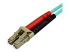 StarTech.com 7 m OM4 LC to LC Multimode Duplex Fiber Optic Patch Cable - Close up
