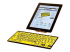 LogicKeyboard Largeprint Mini - Right-angle