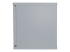 Intellinet Network Cabinet, Wall Mount (Standard), 6U, Usable Depth 265mm/Width 239mm, Grey, Assembled, Max 60kg, Metal & Glass Door, Back Panel, Removeable Sides, Suitable also for use on desk or floor, 10",Parts for wall install (eg screws/rawl plugs) not included - Right side