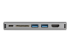 StarTech.com USB C Multiport Adapter, USB-C Mini Travel Dock with 4K HDMI or 1080p VGA, 3x USB 3.0 Hub, SD, GbE, Audio, 100W PD Pass-Through, Portable Docking Station for Laptop/Tablet - 
