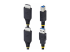 StarTech.com 10ft (3m) HDMI and USB 5Gbps KVM Cable - Front