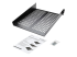 Startech 1U Server Rack Shelf, 2U 22in Universal Fixed Vented Network Rack Shelf/Cantilever Tray for 19" AV/Data/Network Equipment Enclosure w/Cage Nuts & Screws, 50lbs Weight Cap. - Right-angle