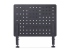 Startech Clamp-On Pegboard with Accessories, 16.5 x 12.5in (42 x 32cm), Steel Pegboard, Desktop Storage Organizer, Desk Mount Peg Board, Black - Back