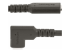 StarTech 1.6ft (50cm) Rugged Right Angle USB-C Cable, USB 3.2 Gen 2 (10 Gbps), USB C to C Data Transfer Cable, 4K 60Hz DP Alt Mode, 100W Power Delivery - Multi-angle