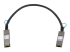 StarTech.com MSA Uncoded Compatible 0.5m 40G QSFP+ to QSFP+ Direct Attach Breakout Cable Twinax, 40 GbE QSFP+ Copper DAC 40 Gbps Low Power Passive Transceiver Module DAC, 40GE, 40GE Cable - Front