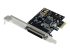 StarTech.com 2S1P PCI Express Serial Parallel Combo Card with Breakout Cable - Left-angle