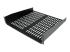 StarTech.com 1U Server Rack Shelf, 2U 16in Universal Fixed Vented Network Rack Shelf/Cantilever Tray for 19" AV/Data/Network Equipment Enclosure w/Cage Nuts & Screws, 50lbs Weight Cap. - Back