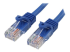 StarTech.com 1m Blue Cat5e / Cat 5 Snagless Patch Cable - Right-angle