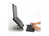 Goldtouch Go! and Laptop Stand Bundle - Left-angle
