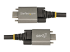 StarTech 20" 50cm Side Screw Locking USB C Cable 10Gbps, USB 3.1/3.2 Gen 2 Type-C Cable, 100W (5A) Power Delivery Charging, DP Alt Mode, Dual Screw Lock, USB-C to C Cord, Charge/Sync - Multi-angle